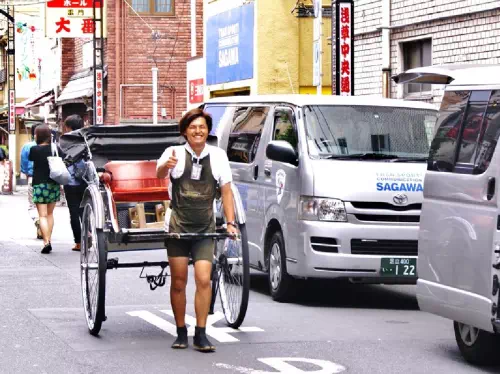 Private Rickshaw Tours of Asakusa (90 Minute Charter) 