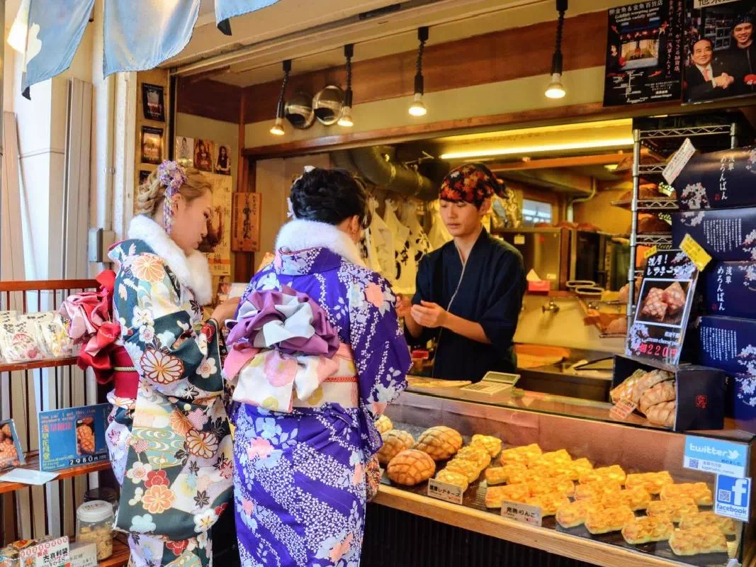 Tastes of Tradition: Asakusa Half Day Food Tour with Lunch