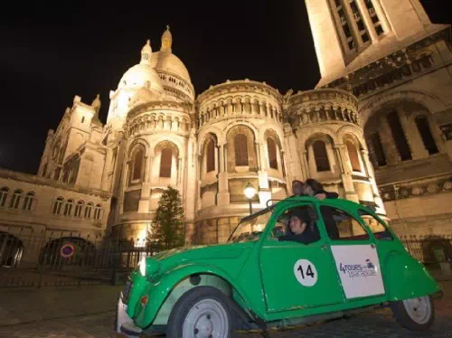 Paris Night Private Tour in the French Citroen 2CV