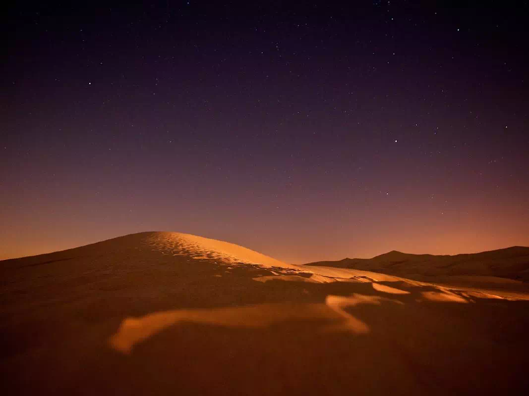 Private Dubai Desert Dinner with Desert Safari and Camel Ride