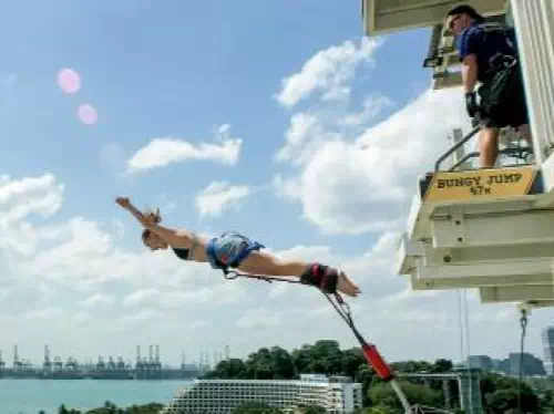 AJ Hackett Sentosa Bungy Jump, Giant Swing and Skybridge