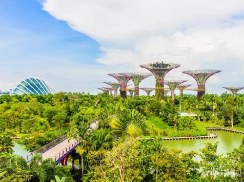 Singapore Gardens by the Bay and Sands SkyPark Ticket with Hop On Hop Off Tour