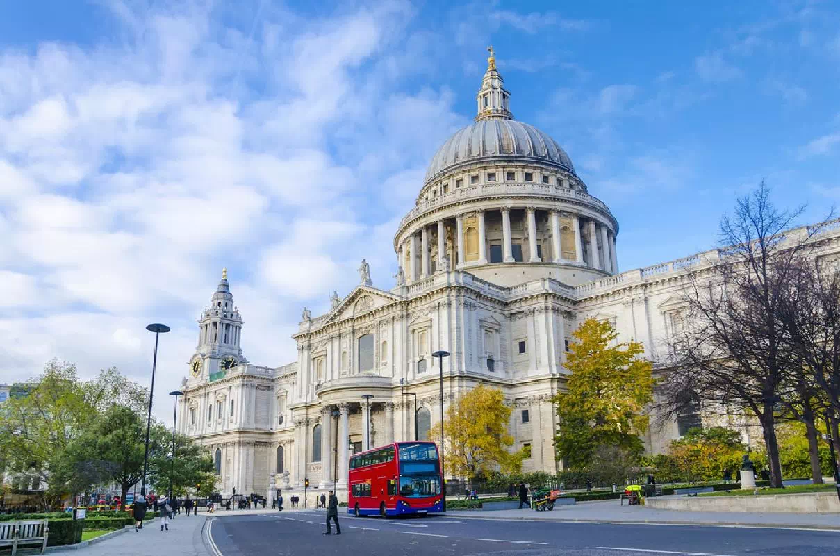 London Full Day Tour with Tower of London, St Paul's Cathedral and Thames Cruise