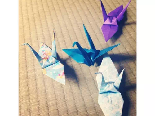 Origami Paper Folding Class in Traditional Asakusa