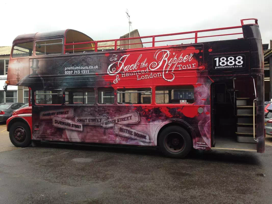 Jack the Ripper, Haunted London and Sherlock Holmes Tour on Double Decker Bus