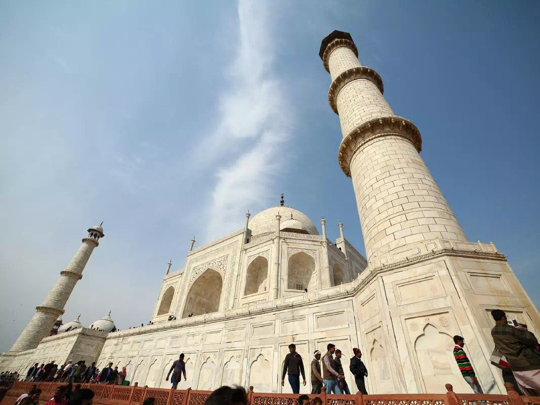 Taj Mahal and Agra Fort Full Day Small Group Tour from Delhi