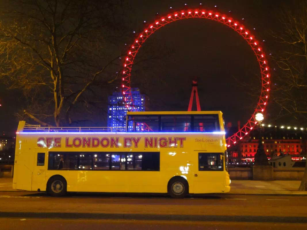 London By Night Open Top Panoramic Bus Tour
