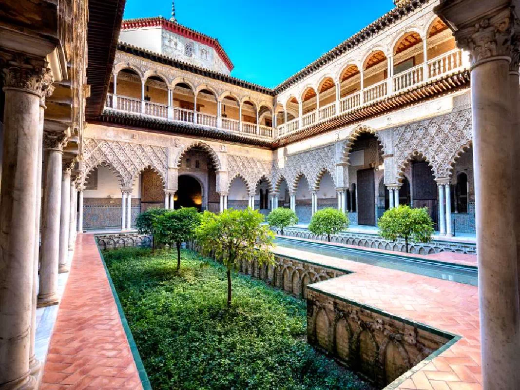 Seville Royal Alcazar and Gardens Guided Tour with Fast-Track Access