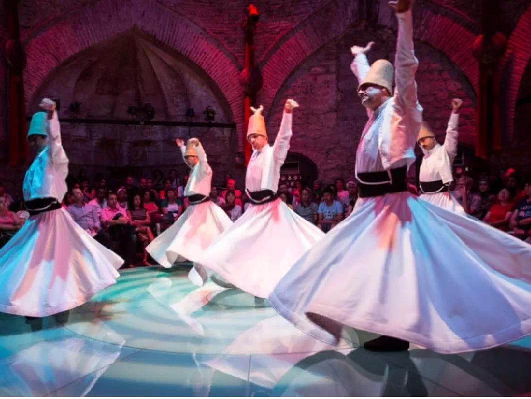 Istanbul Hodjapasha Cultural Center Whirling Dervishes Show and Exhibition