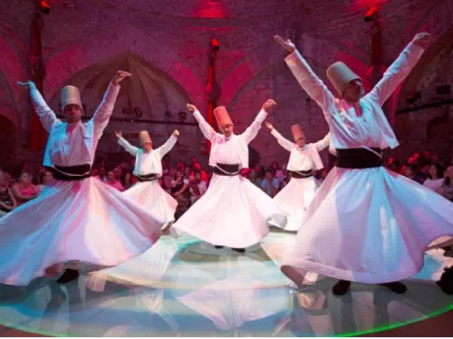 Istanbul Hodjapasha Cultural Center Whirling Dervishes Show and Exhibition