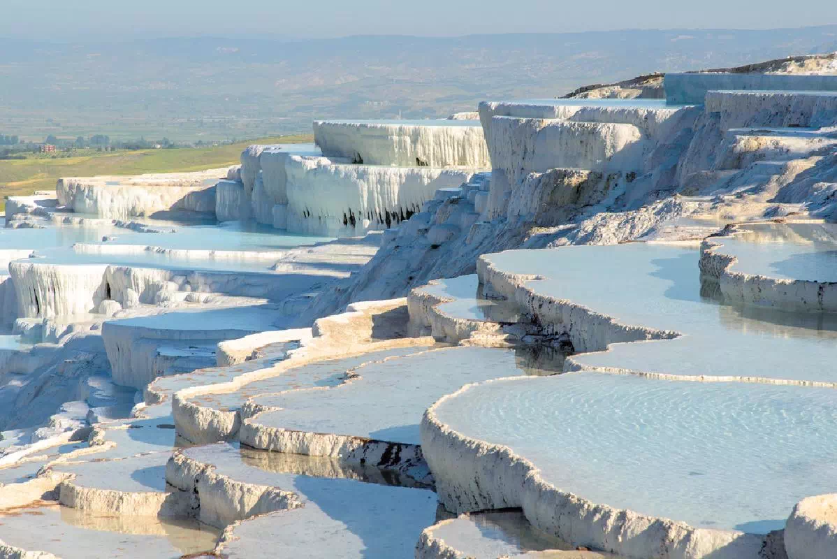 Pamukkale Day Tour with Lunch and Round Trip Flights from Istanbul
