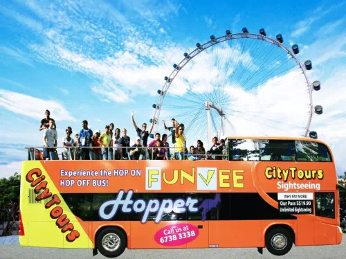 Singapore 2, 3, or 5-Day City Pass with 48-Hour Hop On Hop Off Bus Ticket