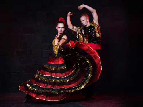 Seville Panoramic Bus Tour and Evening Flamenco Show with Dinner