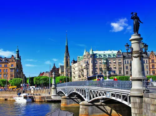 Under the Bridges of Stockholm Canal Sightseeing Cruise with Audio Guide