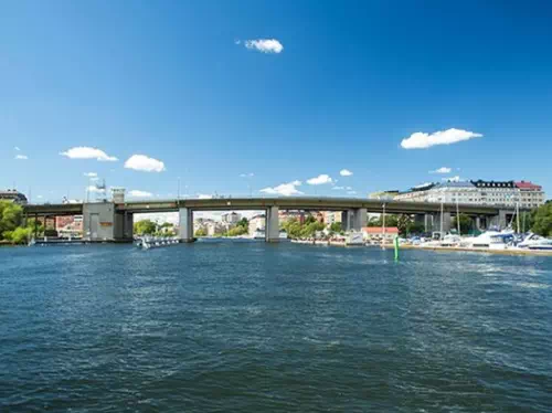 Under the Bridges of Stockholm Canal Sightseeing Cruise with Audio Guide
