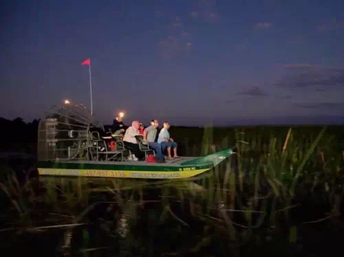 Everglades Evening Airboat Ride Adventure & Wild Florida Admission
