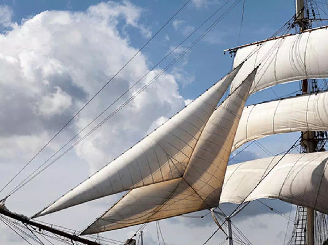 Anchored Tall Ship Viewing & Lunch Cruise