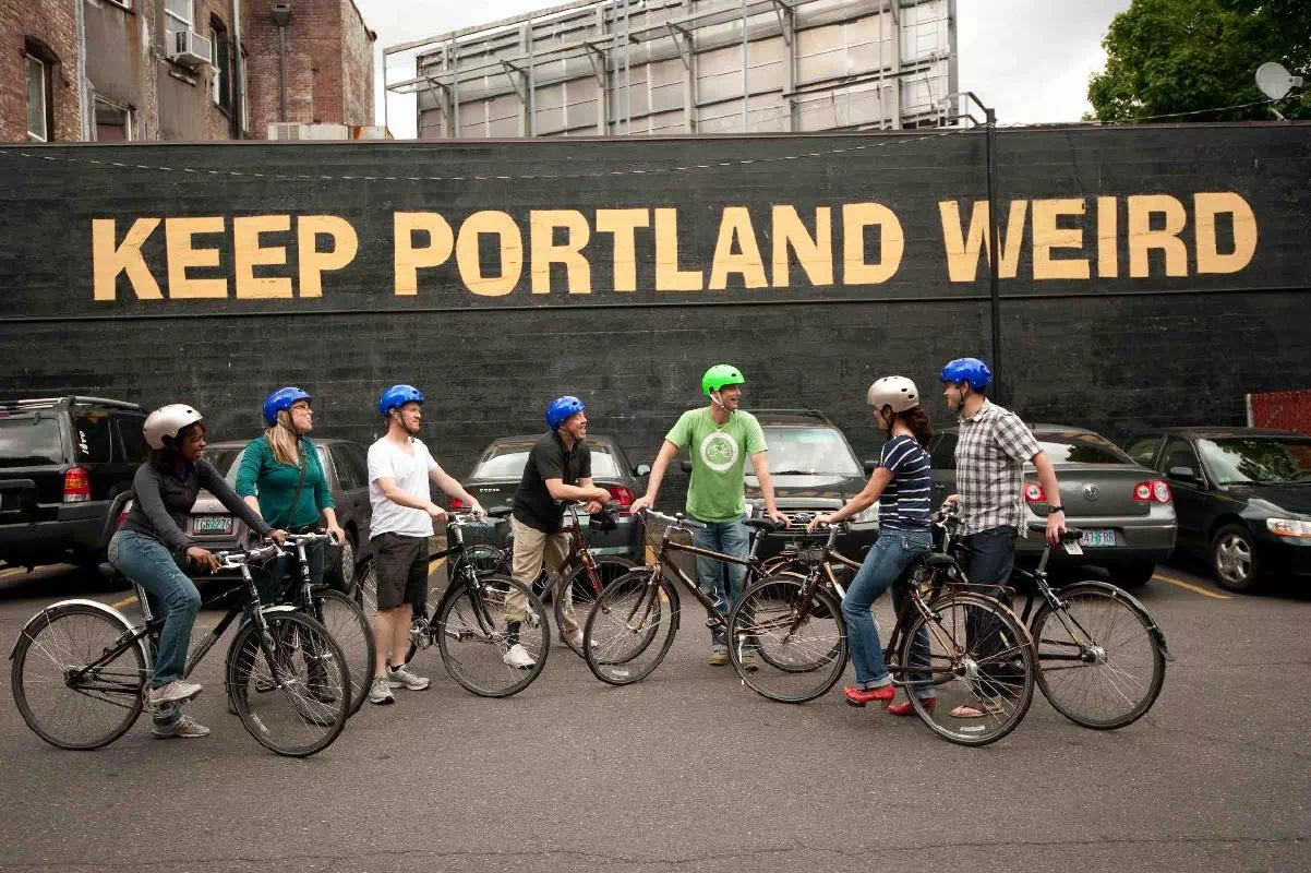 Historic Downtown Portland Bike Tour