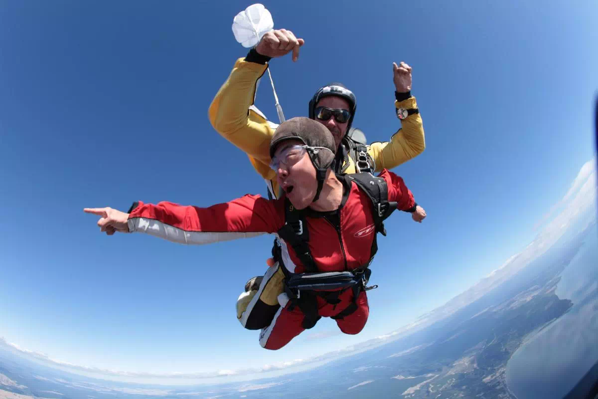 Taupo 12,000 or 15,000 Feet Tandem Skydiving Adventure