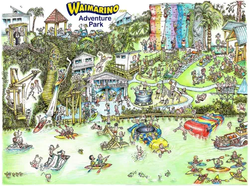 Waimarino Adventure Park Admission with Kayak Rental