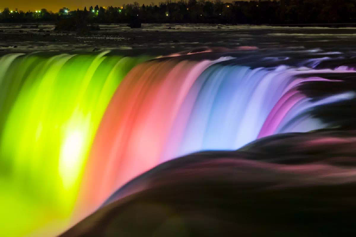 Niagara Falls Sightseeing with Evening Lights Cruise from Toronto with Dinner