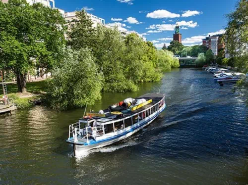 Stockholm Historical Canal Guided Sightseeing Cruise
