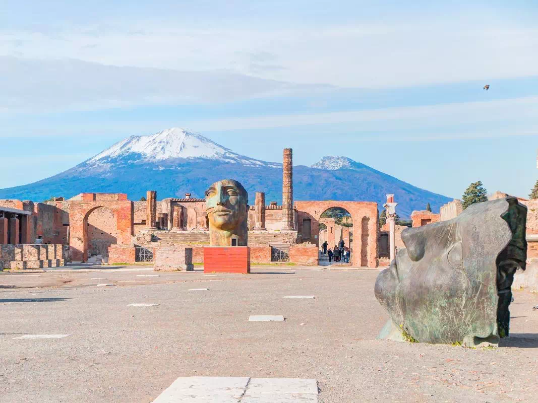  Pompeii and Amalfi Coast from Rome with Positano visit