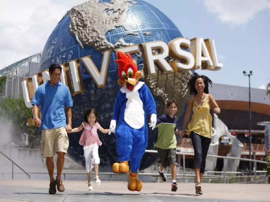 Universal Studios Singapore with 2-Way Shuttle Transfer Service