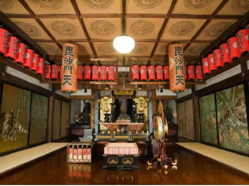 Buddhist Zazen Meditation at Shourinji Temple in Kyoto