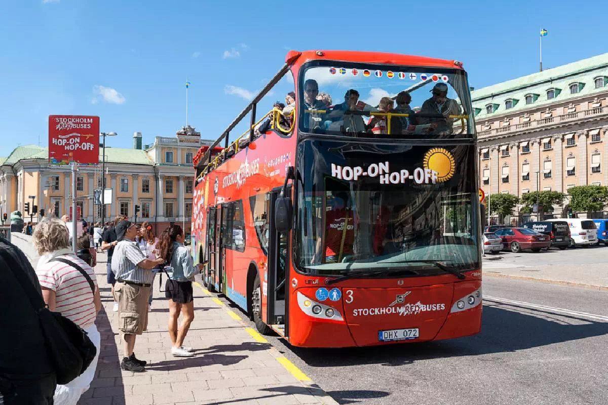 Stockholm City Hop-On Hop-Off Bus & Boat Ticket