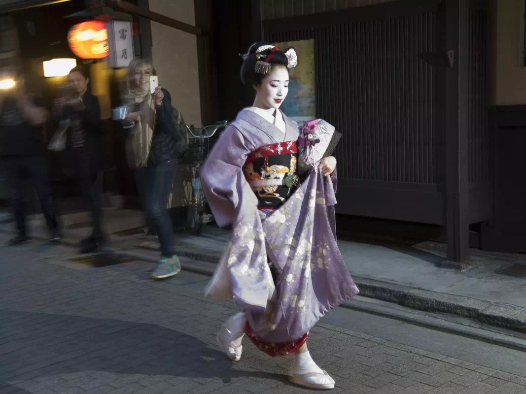 Kyoto Gion Geisha District Evening Walking Tour with English-Speaking Guide