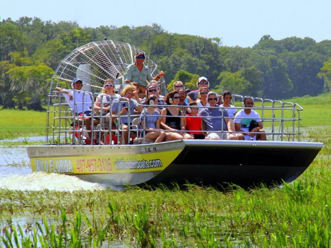 Everglades Airboat Ride & Monster Truck Orange Plantation Tour