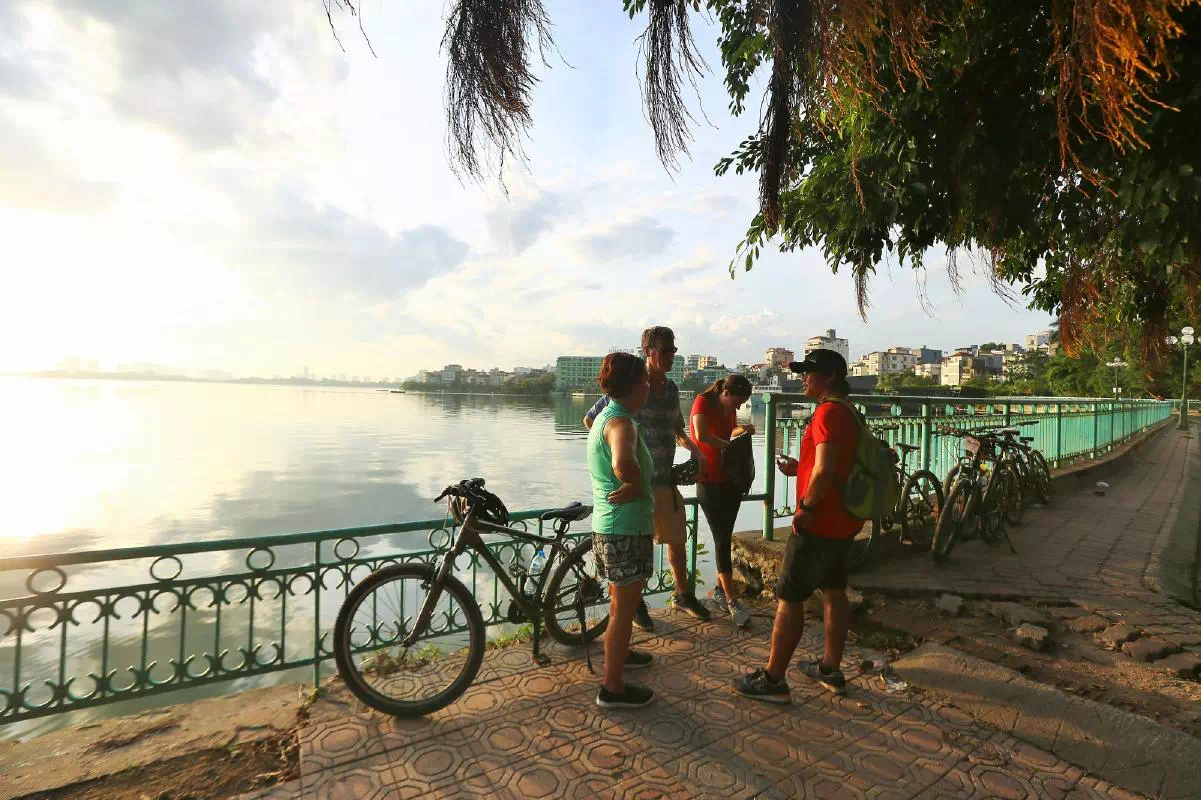 Afternoon Cycling Tour from Hanoi to Local Vietnamese Villages