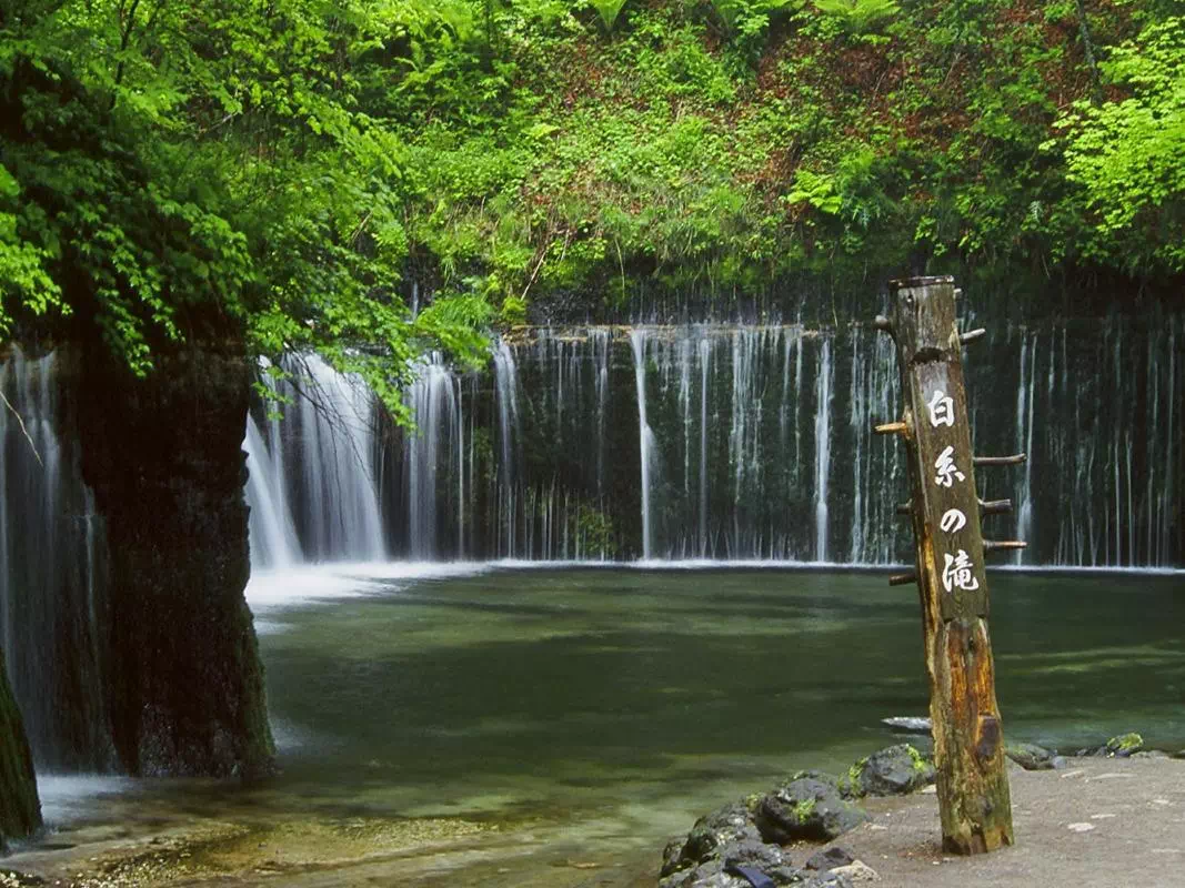 Shiraito and Ryugaeshi no Taki Waterfalls Nature Trekking Tour in Karuizawa