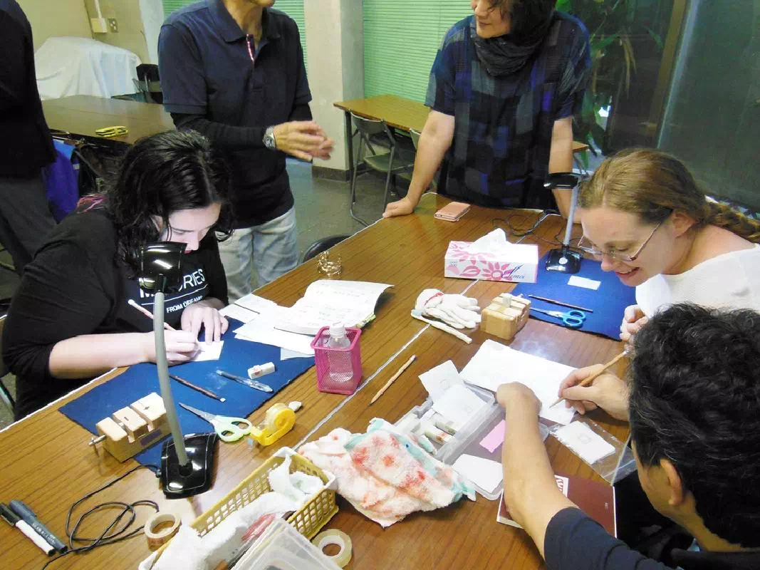 Tenkoku Personal Engraved Stamp Making Experience in Hiroshima City