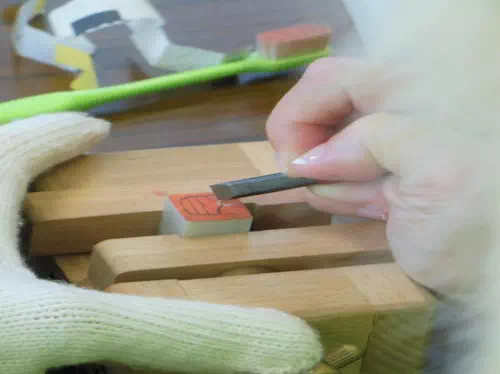 Tenkoku Personal Engraved Stamp Making Experience in Hiroshima City