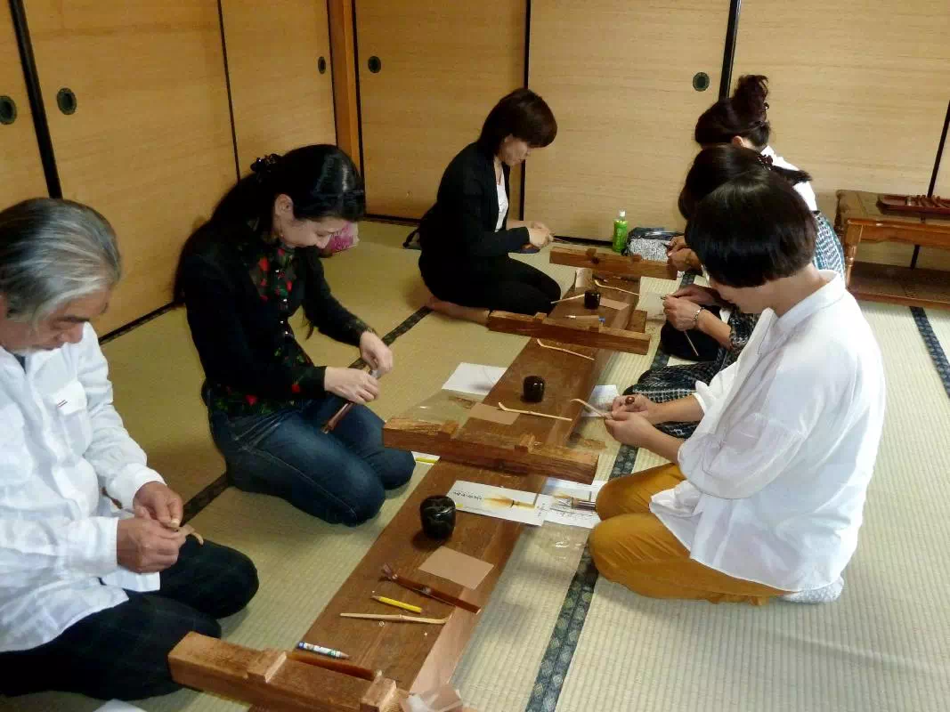 Chashaku (Bamboo Tea Scoop) Making Experience in Nara