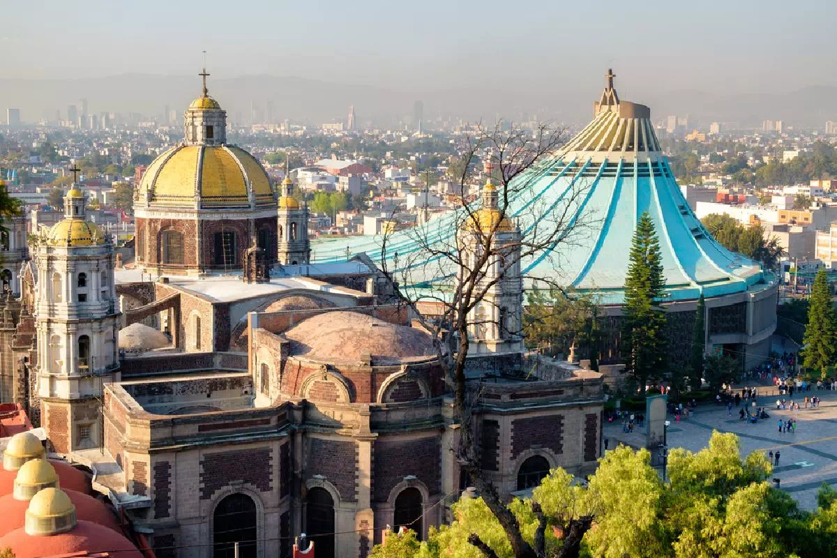 Mexico City Guadalupe Shrine and Teotihuacan Pyramids Full Day Guided Tour