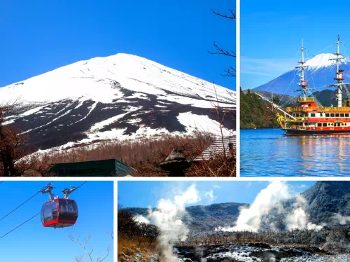 Mt. Fuji & Hakone Tour from Tokyo with Lake Cruise and Optional Deluxe Lunch