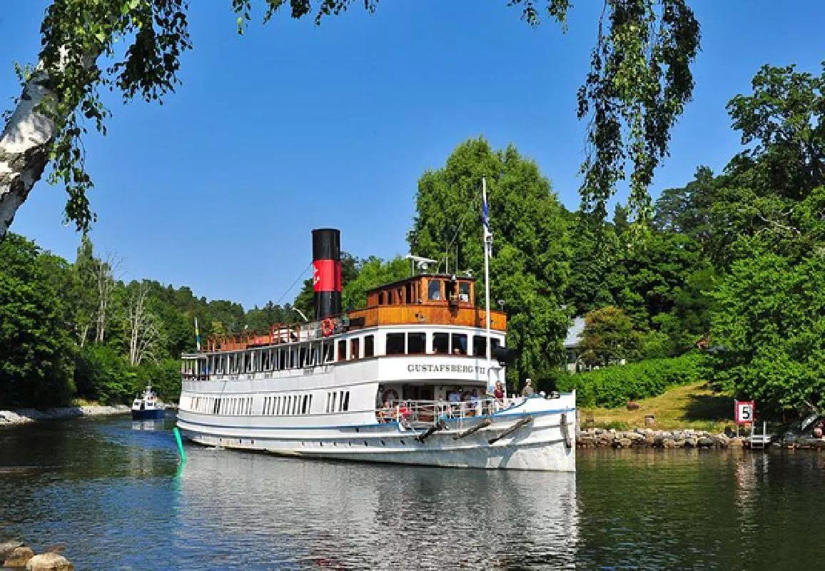 Gustavsberg Round-Trip Canal Cruise from Stockholm
