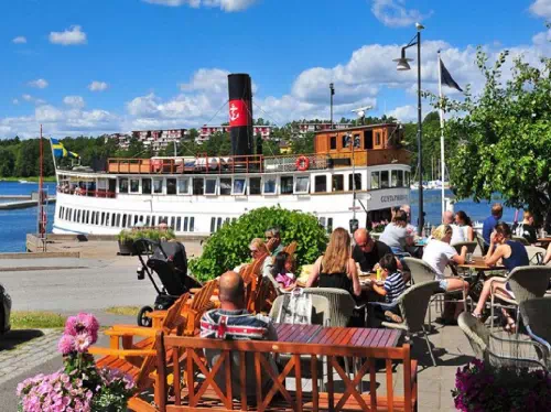Gustavsberg Round-Trip Canal Cruise from Stockholm