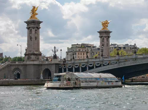 Paris Seine River Hop On Hop Off Cruise Ticket