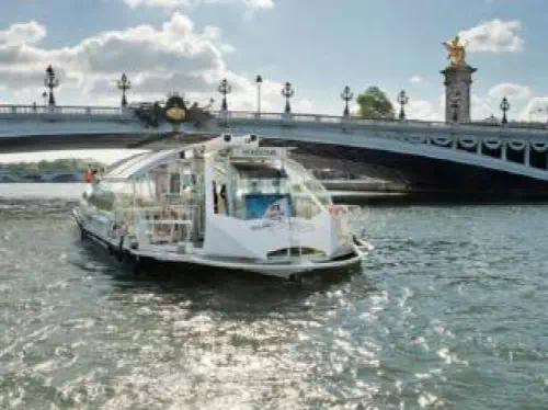 Paris Seine River Hop On Hop Off Cruise Ticket