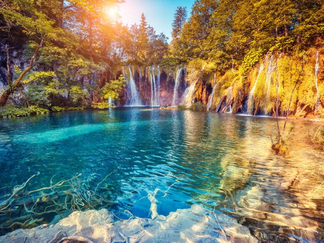 Plitvice Lakes National Park Full Day Tour from Split or Trogir