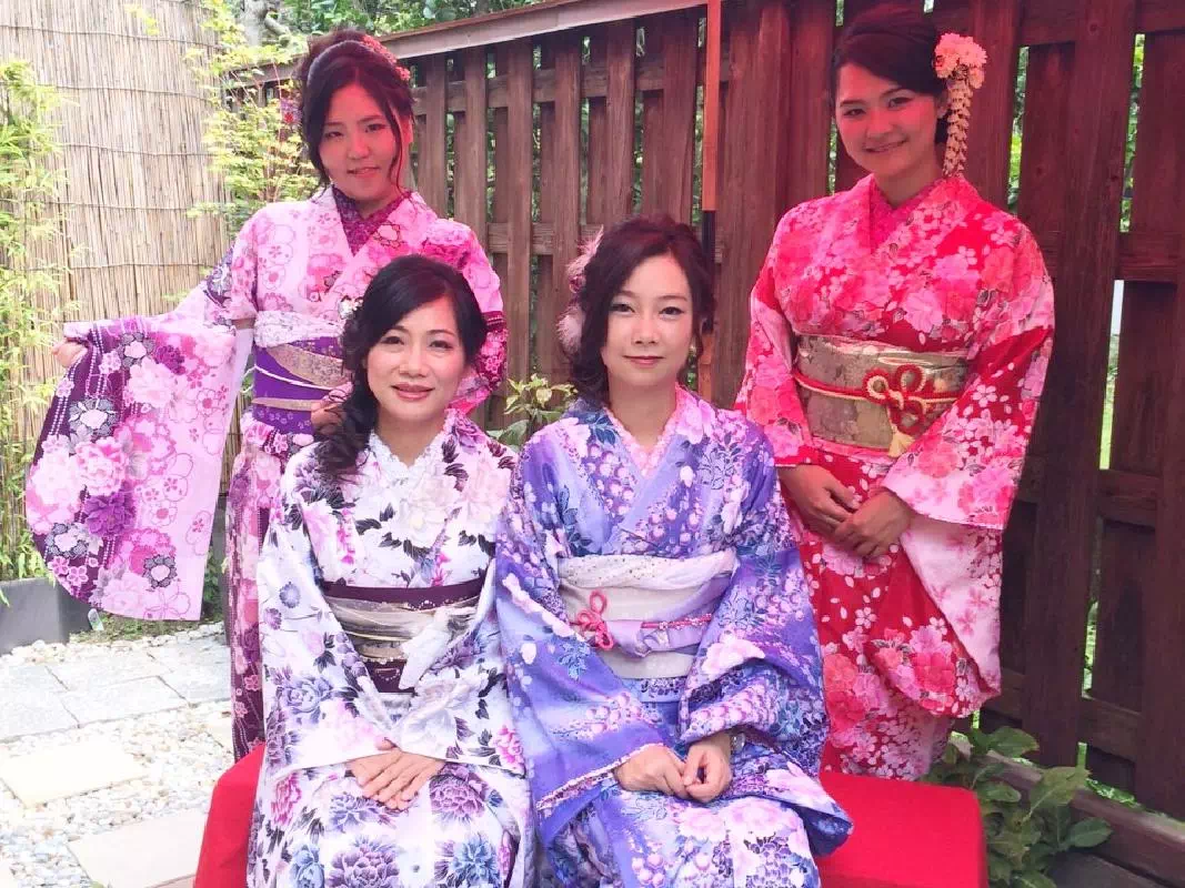 Stylish Kimono Rental and Dressing near Dazaifu Station