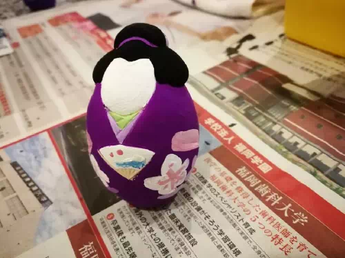 Hakata Ceramic Doll Painting Experience with Take Home Souvenir in Fukuoka