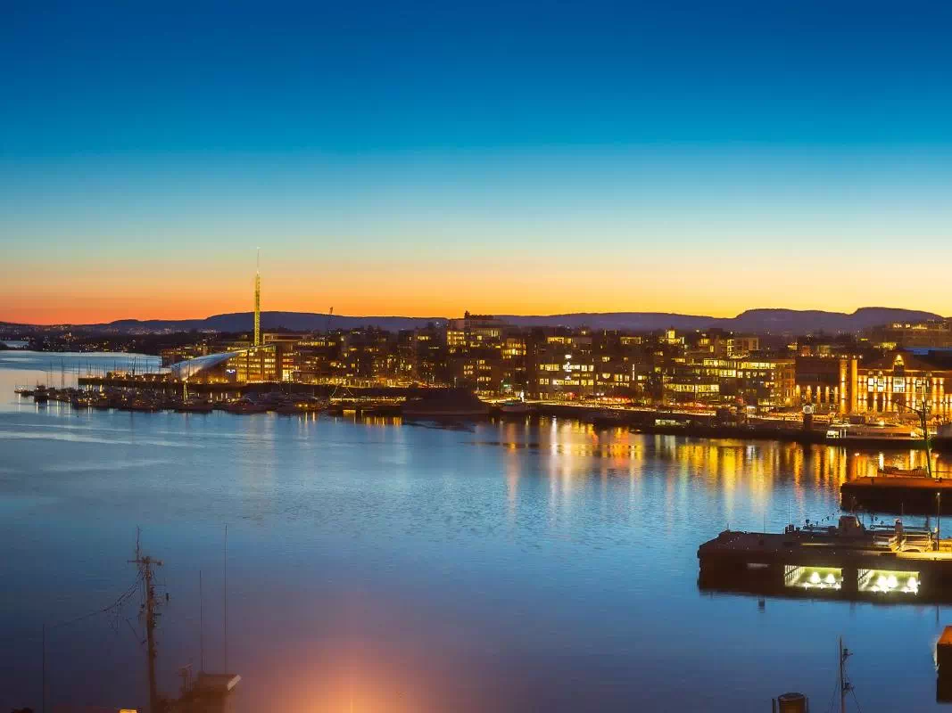 Norwegian Evening Fjord Cruise from Oslo with Shrimp and Crab Buffet