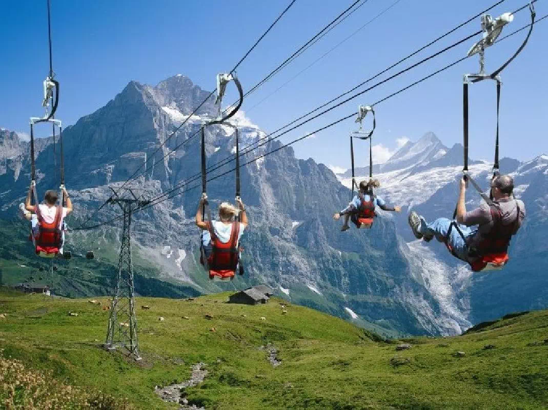 Grindelwald and Interlaken Mountain Resorts Day-Trip from Lucerne