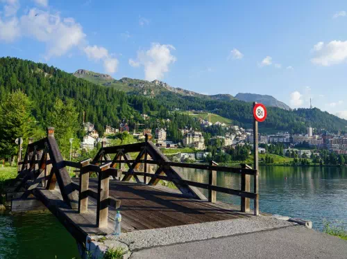 Swiss Alps Bernina Express from Milan with St. Moritz Visit and Hotel Pick-Up