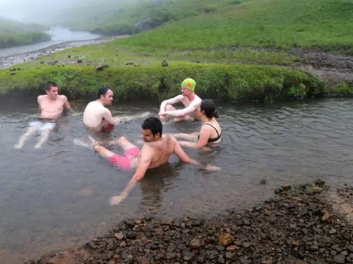 Iceland Smoky Valley Hiking Tour from Reykjavik with Hot Springs Bathing